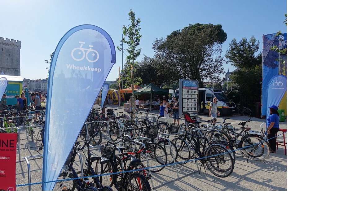 Business : Wheelskeep, un parking vélo surveillé pour le ChangeNow Summit