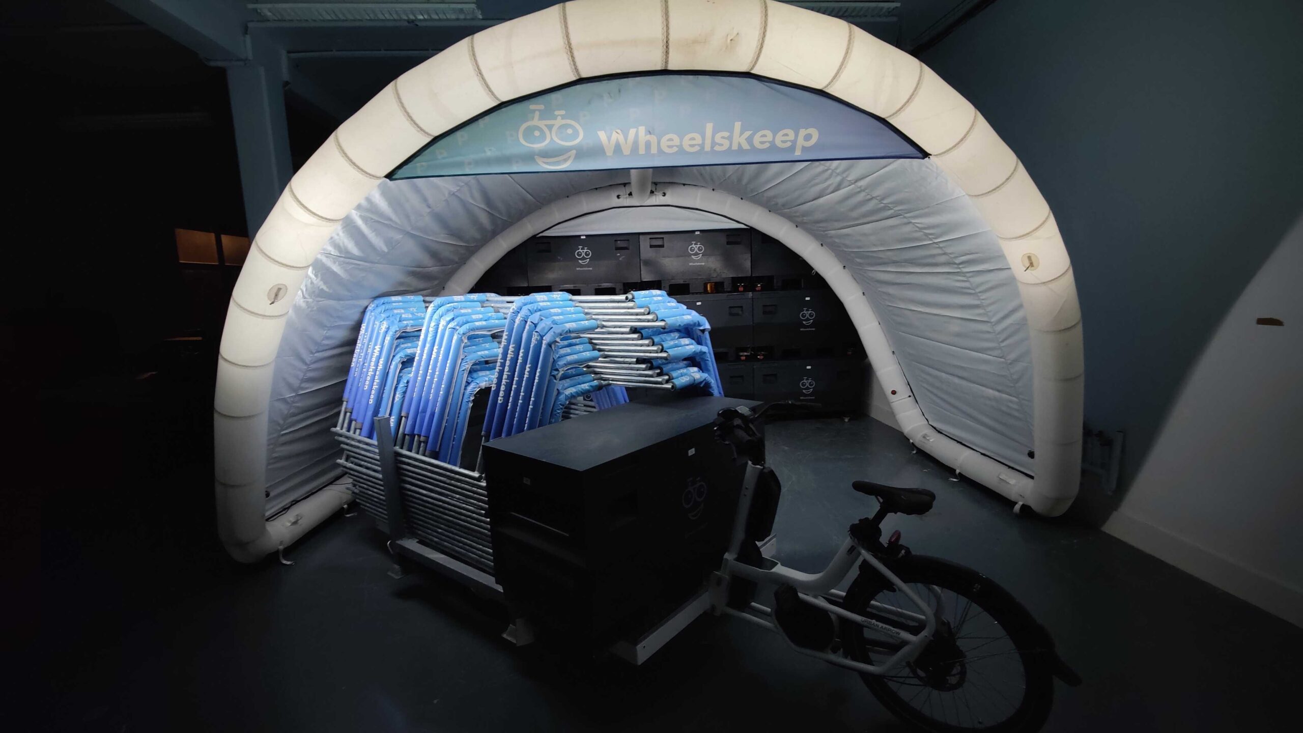 Livraison de Cargobike Full Parking on Wheels